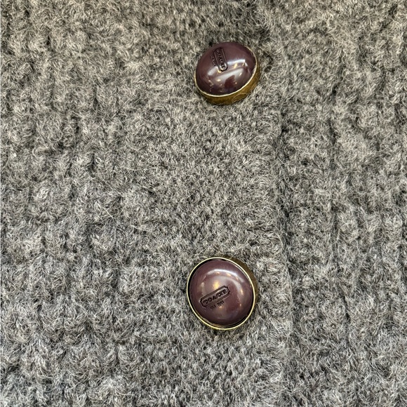 ✨COACH Extra Merino Wool & Mohair
Button Down Cardigan Sweater - Picture 4 of 16